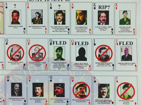 iraq deck of cards